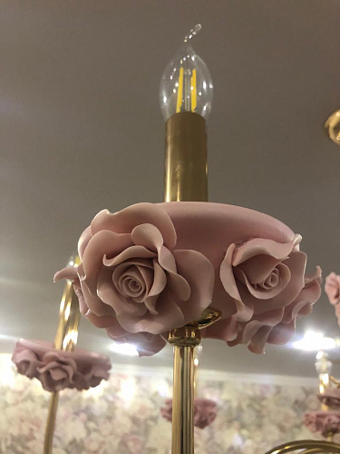 Подвесная люстра Muntiggioni OML-70413-08 фото покупателя 4